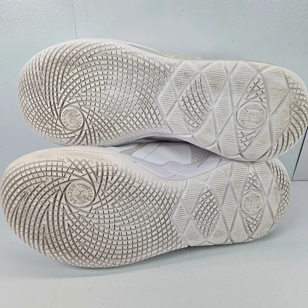 Puma MB.01‎ Low Not From Here Basketball Shoes Men's Sz 8.5 White 376941-04